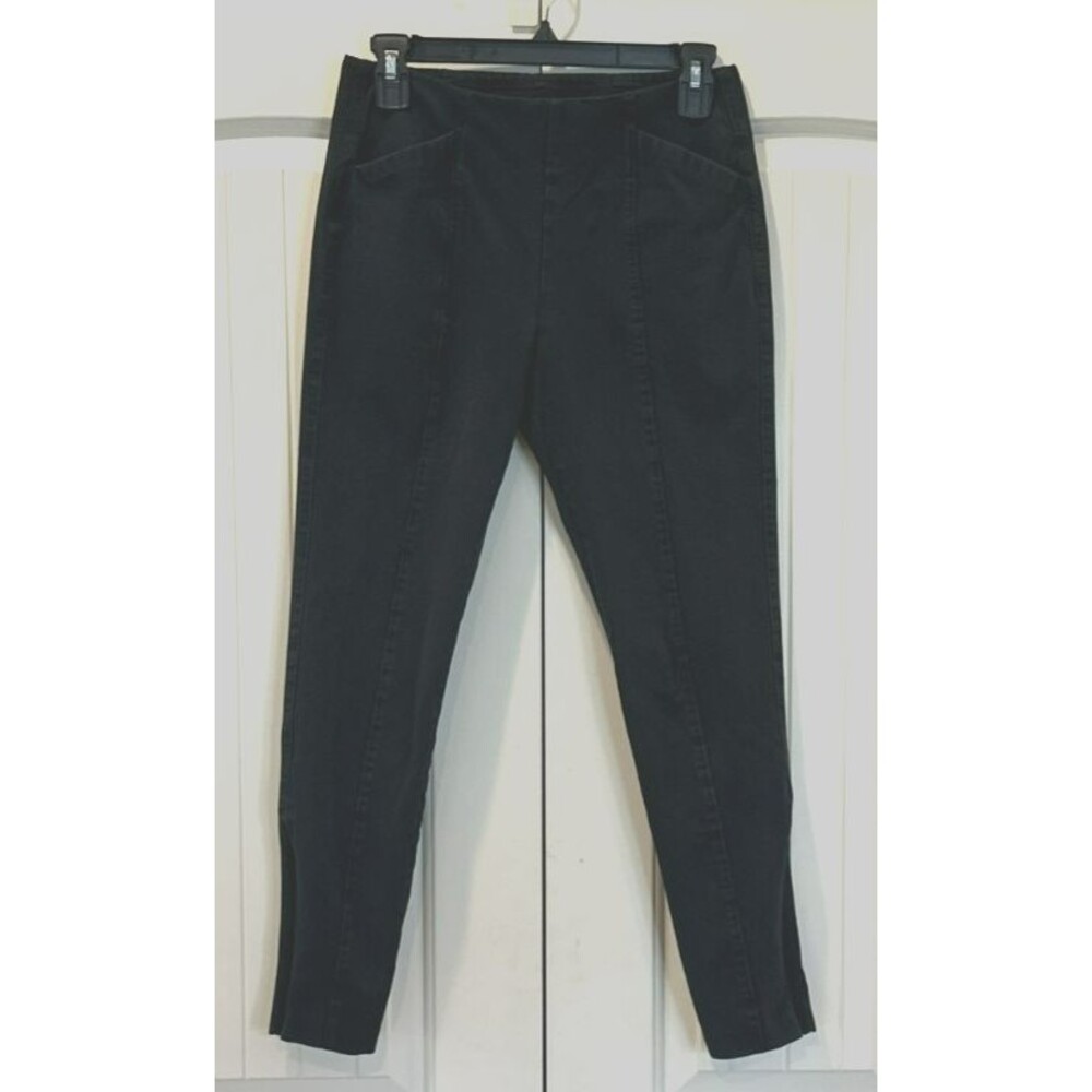 Old Navy Pixie High-Rise Comfort Waist Skinny Ankle Dress Pants Blk Wms Sz S
